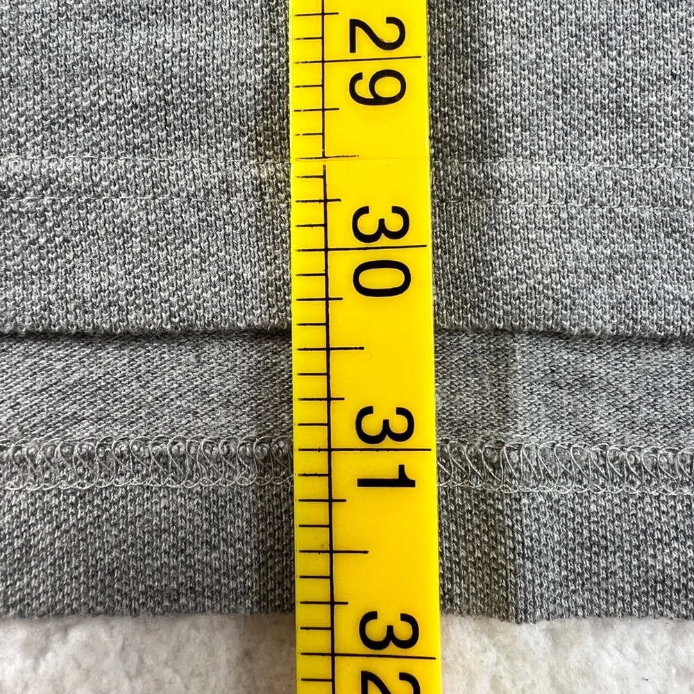 DKNY Polo Shirt Men's XL Grey Short Sleeve Tipped Collar Logo USA VTG NWT - Picture 11 of 12